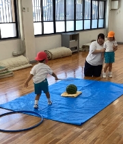 夏休みのにじいろルーム🍉
